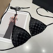 Chanel Suede Black Bikini - 3