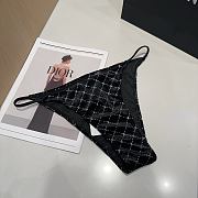 Chanel Suede Black Bikini - 2