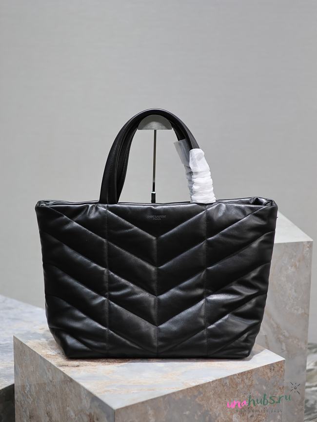 	 YSL Puffer bag in quilted nappa Small - 1