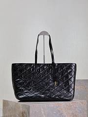 YSL Quilted East West Shopping Tote 38×28×13cm - 1