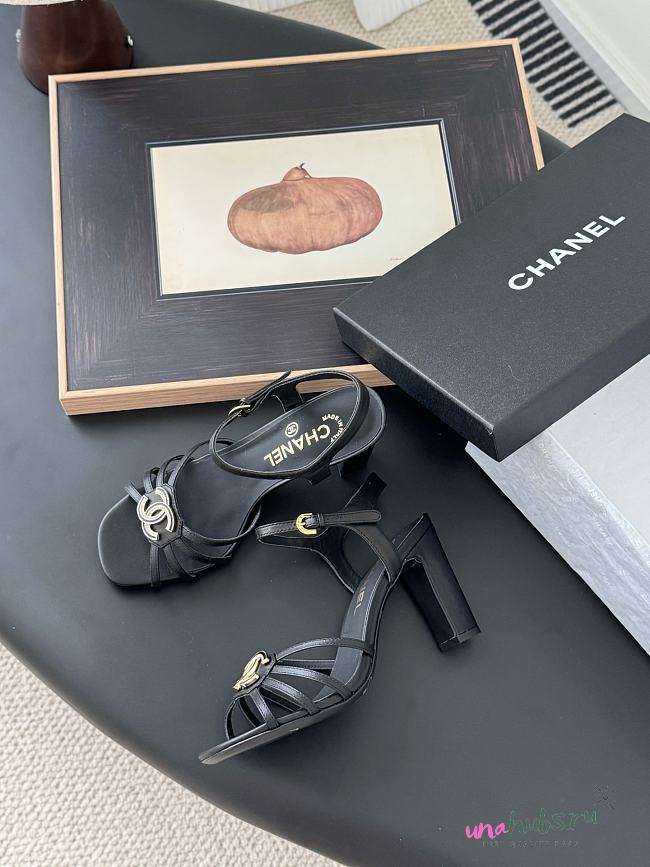 Chanel Sandal CC Logo - 1