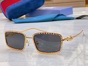 Gucci Rectangular frame sunglasses 03 - 6