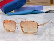 Gucci Rectangular frame sunglasses 03 - 5