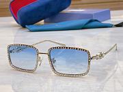 Gucci Rectangular frame sunglasses 03 - 4