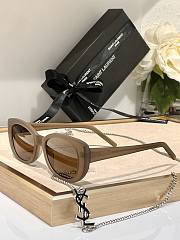 YSL Sunglasses with chain - 3