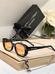 YSL Sunglasses with chain - 4
