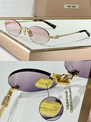 Miu Miu Frameless Sunglasses - 5