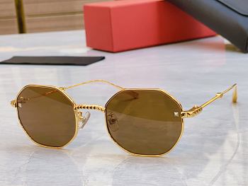 VALENTINO GARAVANI EYEWEAR Rockstud geometric-frame Sunglasses