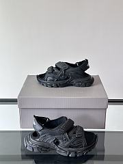 Balenciaga Track Black Sandal  - 2