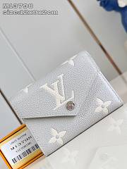 Louis Vuitton Victorine Gray Wallet - 12 x 9.5 x 2.5CM - 1