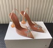 Amina Muaddi Rosie embellished PVC pumps Amina Muaddi 10cm - 4