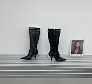 Balenciaga Cagole Black Long Boot  - 1