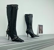 Balenciaga Cagole Black Long Boot  - 2