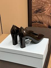 Prada 85mm Leather Pumps - 4