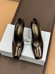 Prada 85mm Leather Pumps - 3
