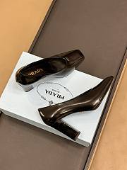 Prada 85mm Leather Pumps - 2