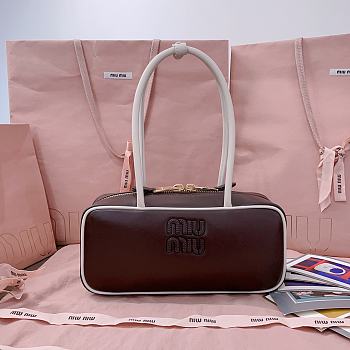 Miu Miu Beau Leather Bag - 28X12X9cm