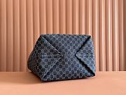 Gucci Totissima tote bag in blue denim - 30.5x 28x 27CM - 5