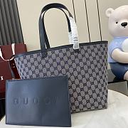Gucci Totissima large tote bag ebony GG canvas - 30x 28x 26cm - 2