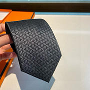 Hermes Grey Tie - 3