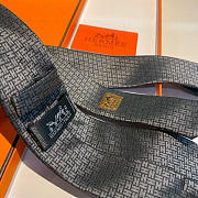 Hermes Grey Tie - 6