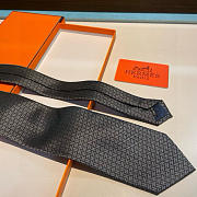 Hermes Grey Tie - 5