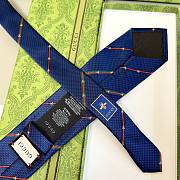 Gucci Bee Pattern Tie - 3