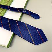 Gucci Bee Pattern Tie - 2