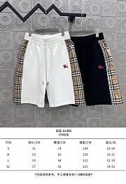 Burberry Vintage Check Panel Cotton Shorts  - 2