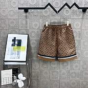 Louis Vuitton 3D Monogram Stripe Accent Pajama Shorts - 5