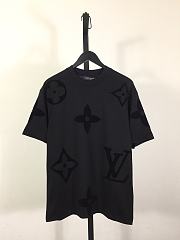 Louis Vuitton Monogram Short-Sleeved Cotton Crewneck - 1