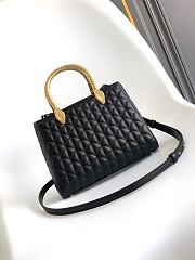 Bvlgari Serpentine Black Duo Top Handle - 21.5 X 15 X 6cm - 4