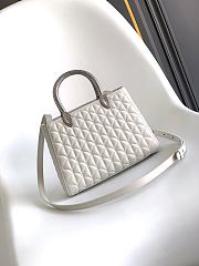 	 Bvlgari Serpentine White Duo Top Handle - 21.5 X 15 X 6cm - 3