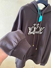 Louis Vuitton Pearl-Embellished Hoodie - 3