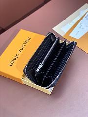 Louis Vuitton Black Zippy Long Wallet 19.5 x 10.5 x 2.5 cm - 5