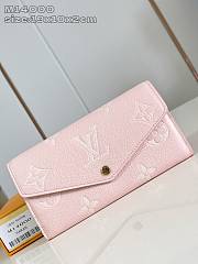 Louis Vuitton Long Victorine Wallet in Pink - 19 x 10 x 2 cm - 1