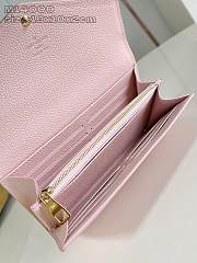 Louis Vuitton Long Victorine Wallet in Pink - 19 x 10 x 2 cm - 5