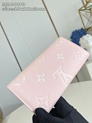 Louis Vuitton Long Victorine Wallet in Pink - 19 x 10 x 2 cm - 3