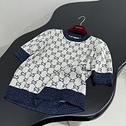 Gucci Reversible GG wool jacquard cardigan in Top - 4