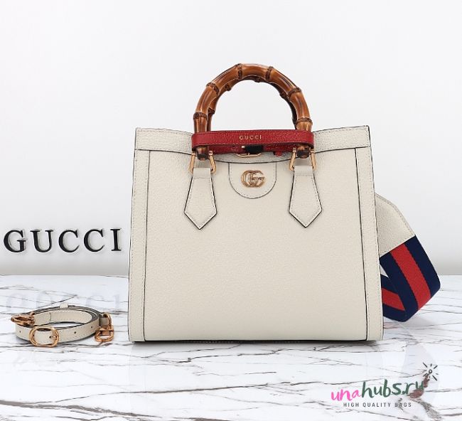 Gucci Diana small tote white bag - 27*24*11cm - 1
