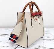 Gucci Diana small tote white bag - 27*24*11cm - 6