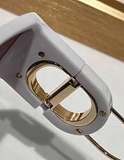 Dior White Big Sunglasses - 6