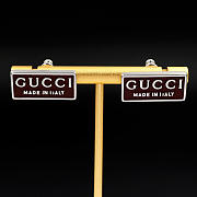 Gucci Trademark enamel earrings - 1