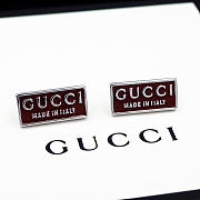 Gucci Trademark enamel earrings - 4