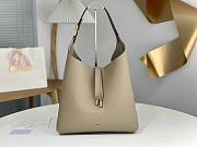 Chloé Marcie Hobo Bag In Grained Leather - 36*29*10cm - 3