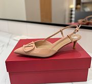 Valentino VLOGO SIGNATURE CALFSKIN SLINGBACK PUMP 40MM 02 - 4