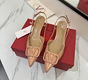 Valentino VLOGO SIGNATURE CALFSKIN SLINGBACK PUMP 40MM 02 - 3