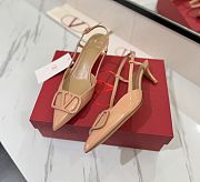 Valentino VLOGO SIGNATURE CALFSKIN SLINGBACK PUMP 40MM 02 - 2