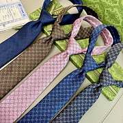Gucci GG Pattern Silk Tie - 2