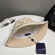 Louis Vuitton Monogram Beige Bucket Hat - 4